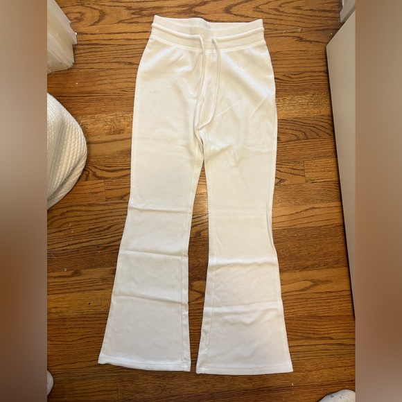 Sunday Best White Flare Pants - Picture 1 of 4